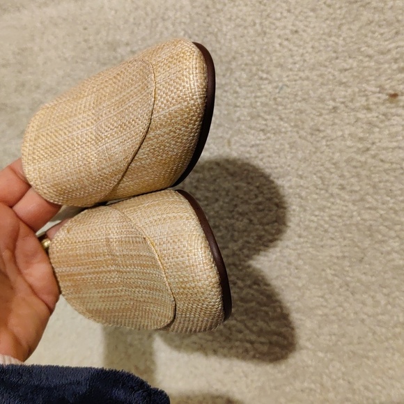 New! Banana Republic Demi Slide N Mules Women's Beige Slip-On Loafers Sz 8 - Picture 5 of 8